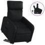 Sillón reclinable elevable cuero artificial negro de , Sillones - Ref: Foro24-3206749, Precio: 273,97 €, Descuento: %