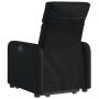 Sillón reclinable elevable cuero artificial negro de , Sillones - Ref: Foro24-3206749, Precio: 273,97 €, Descuento: %