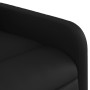 Sillón reclinable elevable cuero artificial negro de , Sillones - Ref: Foro24-3206749, Precio: 273,97 €, Descuento: %