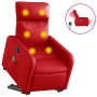 Red artificial leather electric lift majesty chair by , Armchairs - Ref: Foro24-3206775, Price: 321,99 €, Discount: %