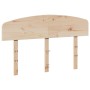 Cabecero de madera maciza de pino 135 cm de , Cabeceros y pies de cama - Ref: Foro24-842506, Precio: 40,90 €, Descuento: %