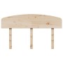 Cabecero de madera maciza de pino 135 cm de , Cabeceros y pies de cama - Ref: Foro24-842506, Precio: 40,90 €, Descuento: %