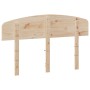 Cabecero de madera maciza de pino 135 cm de , Cabeceros y pies de cama - Ref: Foro24-842506, Precio: 40,90 €, Descuento: %