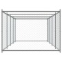 Dog cage with gray galvanized steel door 8x2x1.5 m by , Dog kennels and fences - Ref: Foro24-3209580, Price: 354,98 €, Discou...