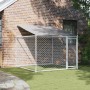 Dog cage roof and door gray galvanized steel 2x2x2 m by , Dog kennels and fences - Ref: Foro24-172559, Price: 153,13 €, Disco...