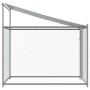 Dog cage roof and door gray galvanized steel 2x2x2 m by , Dog kennels and fences - Ref: Foro24-172559, Price: 153,13 €, Disco...