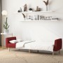 2 seater sofa bed red fabric by , Sofas - Ref: Foro24-375790, Price: 245,93 €, Discount: %