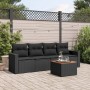 5-piece garden furniture set with black synthetic rattan cushions by , Garden sets - Ref: Foro24-3223997, Price: 283,09 €, Di...