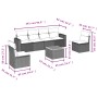 7-piece garden dining set with black synthetic rattan cushions by , Garden sets - Ref: Foro24-3224068, Price: 395,71 €, Disco...