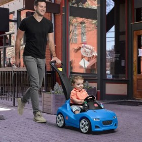 Step2 Whisper Ride Kids Push Car Blue by Step2, Pedal or push vehicles - Ref: Foro24-441702, Price: 240,99 €, Discount: %