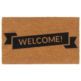 Coconut fiber doormat with a shaggy texture 45x75 cm by , Doormats - Ref: Foro24-155611, Price: 18,99 €, Discount: %