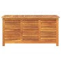 Solid acacia wood garden storage box 113x50x56 cm by , Outdoor storage boxes - Ref: Foro24-365841, Price: 188,18 €, Discount: %