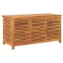 Solid acacia wood garden storage box 113x50x56 cm by , Outdoor storage boxes - Ref: Foro24-365841, Price: 188,18 €, Discount: %