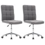 Dining chairs 2 units light gray fabric by vidaXL, dining chairs - Ref: Foro24-283579, Price: 94,31 €, Discount: %