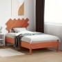 Cabecero de cama madera maciza de pino marrón cera 90 cm de , Cabeceros y pies de cama - Ref: Foro24-844442, Precio: 32,98 €,...