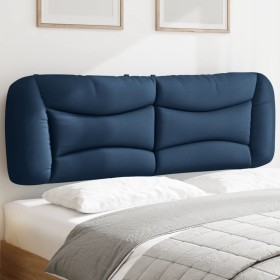 Cabecero de cama acolchado tela azul 160 cm de , Cabeceros y pies de cama - Ref: Foro24-374594, Precio: 79,99 €, Descuento: %