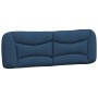 Padded headboard with blue fabric 160 cm by , Headboards and footboards - Ref: Foro24-374594, Price: 79,99 €, Discount: %