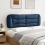 Padded headboard with blue fabric 160 cm by , Headboards and footboards - Ref: Foro24-374594, Price: 79,99 €, Discount: %