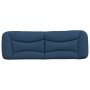 Padded headboard with blue fabric 160 cm by , Headboards and footboards - Ref: Foro24-374594, Price: 79,99 €, Discount: %