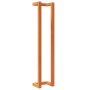 Solid waxed brown pine wood towel rack 23x18x110 cm by , Towel racks - Ref: Foro24-844475, Price: 24,12 €, Discount: %