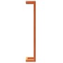 Solid waxed brown pine wood towel rack 23x18x110 cm by , Towel racks - Ref: Foro24-844475, Price: 24,12 €, Discount: %