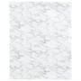 Self-adhesive furniture sticker PVC white marble 90x500 cm by , Decorative vinyls - Ref: Foro24-155774, Price: 20,27 €, Disco...