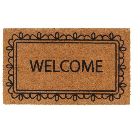 Tufted coconut fiber doormat 45x75 cm by , Doormats - Ref: Foro24-155619, Price: 18,99 €, Discount: %