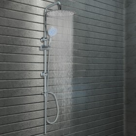 Combined shower kit with stainless steel hand shower by vidaXL, shower heads - Ref: Foro24-145056, Price: 63,02 €, Discount: %