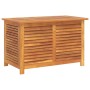 Garden storage box solid acacia wood 90x50x56 cm by , Outdoor storage boxes - Ref: Foro24-365840, Price: 151,10 €, Discount: %