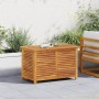 Caja de almacenaje de jardín madera maciza acacia 90x50x56 cm de , Cajas de almacenaje para exteriores - Ref: Foro24-365840, ...