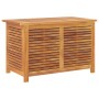 Garden storage box solid acacia wood 90x50x56 cm by , Outdoor storage boxes - Ref: Foro24-365840, Price: 151,10 €, Discount: %