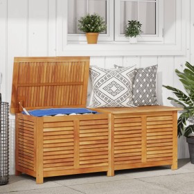 Garden storage box solid acacia wood 150x50x56 cm by , Outdoor storage boxes - Ref: Foro24-365842, Price: 209,05 €, Discount: %