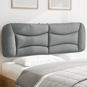 Padded headboard light gray fabric 160 cm by , Headboards and footboards - Ref: Foro24-374588, Price: 74,99 €, Discount: %