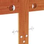 Cabecero de cama madera maciza de pino marrón cera 150 cm de , Cabeceros y pies de cama - Ref: Foro24-844242, Precio: 50,99 €...