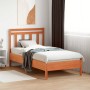 Cabecero de cama madera maciza de pino marrón cera 100 cm de , Cabeceros y pies de cama - Ref: Foro24-844178, Precio: 32,99 €...