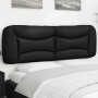 Cabecero de cama acolchado cuero sintético negro 160 cm de , Cabeceros y pies de cama - Ref: Foro24-374595, Precio: 79,99 €, ...