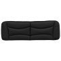 Black synthetic leather padded bed headboard 160 cm by , Headboards and footboards - Ref: Foro24-374595, Price: 79,58 €, Disc...