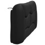 Cabecero de cama acolchado cuero sintético negro 160 cm de , Cabeceros y pies de cama - Ref: Foro24-374595, Precio: 79,99 €, ...