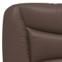 Cabecero de cama acolchado cuero sintético marrón 160 cm de , Cabeceros y pies de cama - Ref: Foro24-374597, Precio: 82,92 €,...