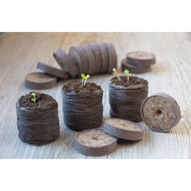 Nature Peat tablets 48 pcs 4 cm diameter by , Kits for planting flowers and plants - Ref: Foro24-447498, Price: 22,39 €, Disc...