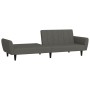 Dark gray velvet 2-seater sofa bed by , Sofas - Ref: Foro24-375859, Price: 244,18 €, Discount: %