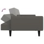 Dark gray velvet 2-seater sofa bed by , Sofas - Ref: Foro24-375859, Price: 244,18 €, Discount: %