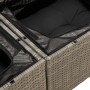 Garden sofa with cushions 2 seater gray synthetic rattan by , Outdoor sofas - Ref: Foro24-366140, Price: 240,03 €, Discount: %