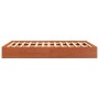 Estructura de cama madera maciza pino marrón cera 120x190 cm de , Camas y somieres - Ref: Foro24-844824, Precio: 72,78 €, Des...