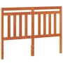 Cabecero de cama madera maciza de pino marrón cera 135 cm de , Cabeceros y pies de cama - Ref: Foro24-844180, Precio: 46,99 €...