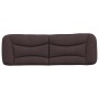 Cabecero de cama acolchado tela marrón oscuro 160 cm de , Cabeceros y pies de cama - Ref: Foro24-374591, Precio: 91,04 €, Des...