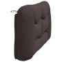 Cabecero de cama acolchado tela marrón oscuro 160 cm de , Cabeceros y pies de cama - Ref: Foro24-374591, Precio: 91,04 €, Des...