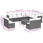 Gartensofa-Set mit Kissen, 13-teilig, beiges synthetisches Rattan von , Gartensets - Ref: Foro24-3223931, Preis: 861,10 €, Ra...