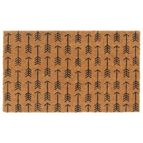 Coconut fiber doormat with a shaggy texture 45x75 cm by , Doormats - Ref: Foro24-155615, Price: 18,44 €, Discount: %