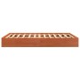 Estructura de cama madera maciza pino marrón cera 120x200 cm de , Camas y somieres - Ref: Foro24-844819, Precio: 90,10 €, Des...